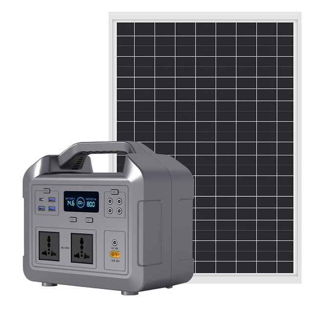 200W 500W Portable Power Station LiFePO4 Battery 220V Solar Power Generator for Home Camping