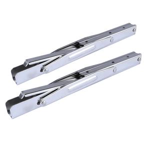 Nuove staffe ripiano pieghevoli da 12 pollici pesanti in acciaio inossidabile pieghevole a specchio alto smalto banco tavolo risparmio spazio fai da te - Product Image 2