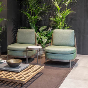 فناء حديقة في الهواء الطلق مصنوع من فيلا الفناء في جميع الأحوال الجوية أثاث مقاوم للماء فندق الترفيه كرسي قصب - Product Image 5