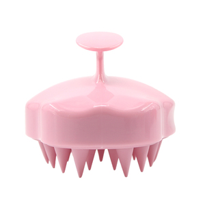 แปรงนวดหนังศีรษะซิลิโคนแบบกำหนดเองสำหรับผมแห้งและผมเปียก - Product Image 2