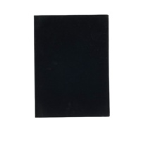 Porte-documents de présentation en velours écologique personnalisé avec impression de logo sur mesure pour les cérémonies de remise des diplômes, format A4, matériau PU