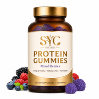 Gummies Protéinés SYC BIO aux Baies Mixtes – Formule de Soutien Quotidien au Bien-être – 60 Unités 180g – Prix Usine – Marque Privée OEM