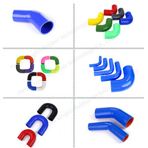 अच्छी गुणवत्ता वाली कार ब्रेएडेड लचीला इंटरकूलर टर्बो रेडिएटर रेड्यूटर रेड्यूसर 45 135 180 डिग्री सिलिकॉन कोहनी नली नली - Product Image 6