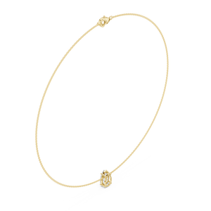 Premium Quality Pear-Cut Diamond Solitaire Teardrop Pendant <b>Necklace</b> Gold Plated Chain Classic Luxury Jewelry for Women - Product Image 2