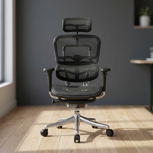 For ELITE <b>CHAIR</b> Modern Ergonomic Lift Mesh <b>Chair</b> Foam Fabric Material Swivel Tilting Home Office Hotel School Hospital - Product Image 2