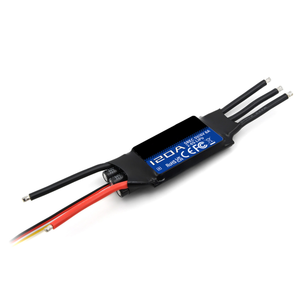 Contrôleur électronique de vitesse sans balais 120A ESC SBEC série G2 2-6S Lipo, connecteur XT90 programmable pour drones FPV à aile fixe RC - Product Image 3