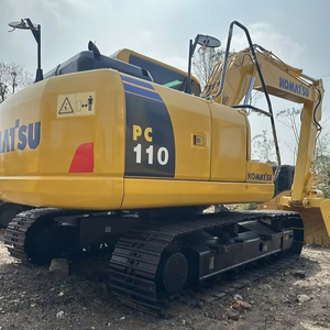 Excavadora usada Komatsu de 11 toneladas Pc110 con certificación CE, se vende a bajo precio. - Product Image 3