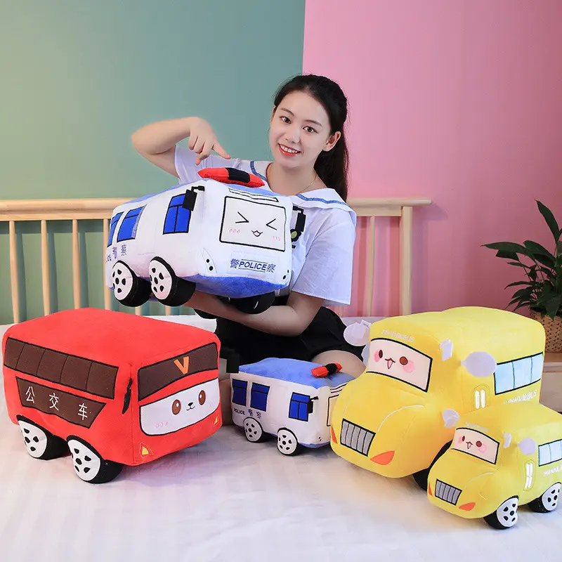 Новые поступления на заказ, супер мягкие плюшевые автомобильные игрушки для детей