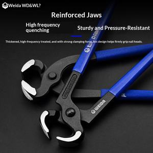 <span class=keywords><strong>Pince</strong></span> à noix en acier allié recouverte de plastique - Outil robuste pour la réparation de quincaillerie - Product Image 1