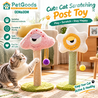 Griffoir vertical en sisal pour chat, colonne à griffer, meuleuse d'ongles, planche à griffer résistante à l'usure et sans éclats, jouet amusant pour chat