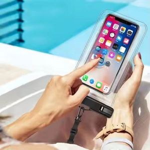 Universal IPX8 Waterproof Phone <b>Bag</b> Double <b>Side</b> High-Definition Transparent Waterproof Phone Pouch Swimming Diving Phone Case - Product Image 4