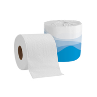 Rouleau de papier toilette biodégradable de qualité supérieure pour salle de bain, papier toilette en bambou à dissolution rapide 3 couches