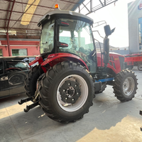 Tracteurs agricoles 4x4 de qualité supérieure fabriqués en Chine, 100 CV, 120 CV, 140 CV, 160 CV, 180 CV, avec chargeur frontal