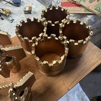 Broca de perforación PDC de corona espiral rápida de 94mm, 133mm, 153mm, 173mm para exploración geológica y herramienta de muestreo de núcleos de roca de precisión