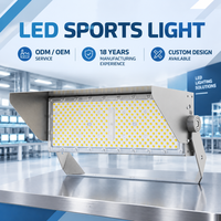 Projecteur LED pour terrain de football à mât haut 200W 240W avec puce Lumileds IP67, éclairage extérieur pour stade de sport et terrain de football