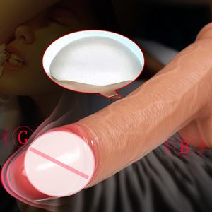 Vibrierender <span class=keywords><strong>Dildo</strong></span> für Frauen <span class=keywords><strong>Anal</strong></span>- & Vaginalmassage mit Fernbedienung Heizung Stoßfunktion Wasserdicht IPx6 Weiches Silikon Sexspielzeug - Product Image 4