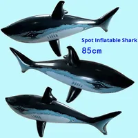 Jouets aquatiques gonflables en PVC en gros, requins et dauphins, ballons animaux marins pour enfants, fête de piscine d'été