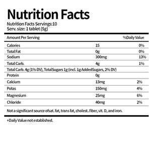 ยาเม็ดฟู่อิเล็กโทรไลต์สำหรับการดูดซึมน้ำขั้นสูง ยี่ห้อ OEM Sports Nutrition มีรสผลไม้หลากหลาย - Product Image 2