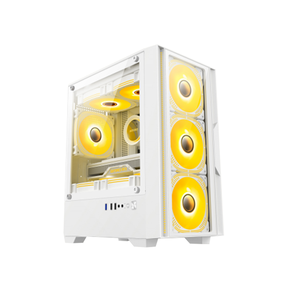 Mini ITX trường hợp màu đen ATX chơi game trường hợp máy tính chơi game PC đen trắng Màu hồng màu xanh lá cây tùy chỉnh RGB ATX PC chơi Game trường hợp - Product Image 4