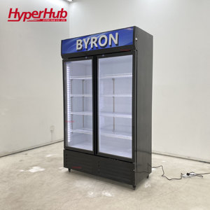 Réfrigérateur commercial à température unique pour boissons, vitrine réfrigérée à porte vitrée simple pour jus, sodas et lait - Product Image 4