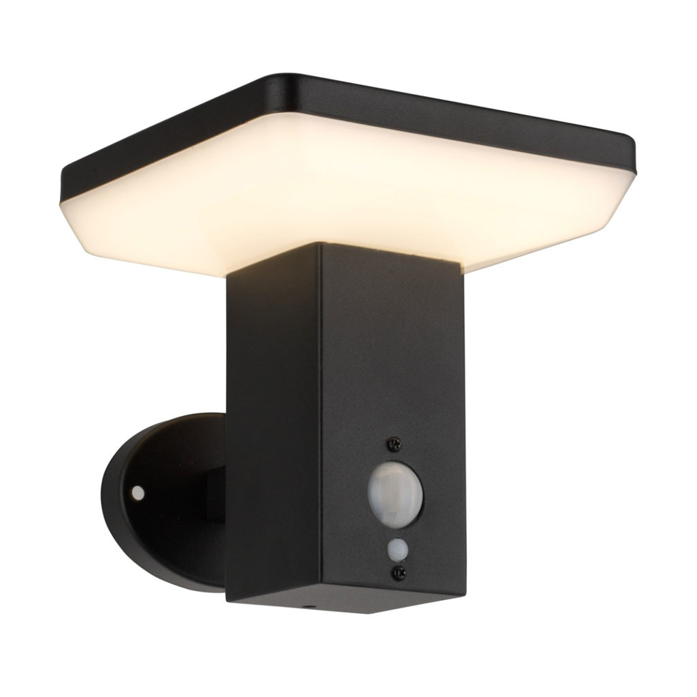 Modern Stainless Steel Ip44 Motion Sensor Led Outside Lamp Outdoor Wall Solar Garden Lights · image 4