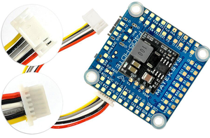 ตัวควบคุมการบิน <span class=keywords><strong>F4</strong></span> F405-HDTE <span class=keywords><strong>Matek</strong></span> ของแท้ STM32F ในตัวชิ้นส่วนรถแข่ง UAV แบบคู่9-60V อนาล็อก VTX - Product Image 2