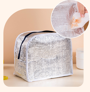 נייר מבודדות אלומיניום מבודדת תיק צהריים נייד ילדים קריר שקית ארוחת צהריים תרמית מבודדים קופסת פיקניק אספקה שקיות - Product Image 6