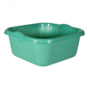 Cubo Cuadrado de 14 Litros, Verde, PP, Multiusos, Diseño Simple, para Almacenamiento y Limpieza - Product Image 3