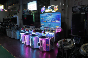 Pantalla HD de 85 pulgadas, juego de arcade para interiores, <span class=keywords><strong>Software</strong></span> de juego de peces, máquina de pesca VR que funciona con monedas para parque de juegos - Product Image 2