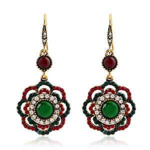 <span class=keywords><strong>Orecchini</strong></span> <span class=keywords><strong>pendenti</strong></span> a goccia lunga con fiore rotondo <span class=keywords><strong>rubino</strong></span> di nuovo moda <span class=keywords><strong>orecchini</strong></span> <span class=keywords><strong>rubino</strong></span> di girasole esagerati - Product Image 1