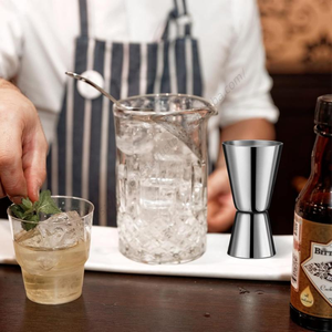 Jigger double tête en acier inoxydable 15 ml, vente en gros directe usine, produit promotionnel en métal - Product Image 4