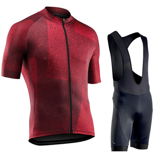 Ensemble de vêtements de cyclisme sur route unisexe personnalisable, professionnel, à séchage rapide, léger, portable, de haute qualité, manches courtes et cuissardes - Product Image 4
