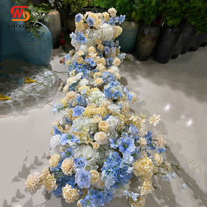 Base Decorativa para Centro de Mesa de Boda Personalizada SMOOTH, Corona Floral Azul - Product Image 4