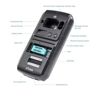 เครื่องโปรแกรมชิปและกุญแจ XTOOL KC501 OBD2 พร้อมฟังก์ชั่นอ่านโค้ด ECU และโปรแกรมเมอร์อ่านโค้ด รองรับแผนที่โทโพโลยี DoIP/CAN FD 42+ รีเซ็ต - Product Image 1