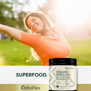 BioFlex OEM Marque Privée Alimentaire Vegan 100% Naturel Biologique Extrait d'Algues Spiruline Bleu-Vert Antioxydant Soutien Immunitaire - Product Image 4