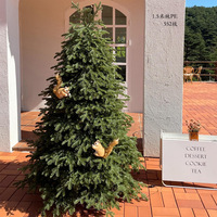 Grand sapin de Noël 2026 pour la maison, simulation réaliste, décorations de Noël en PE pur, pour intérieur et extérieur, sapin de Noël à faire soi-même (DIY)