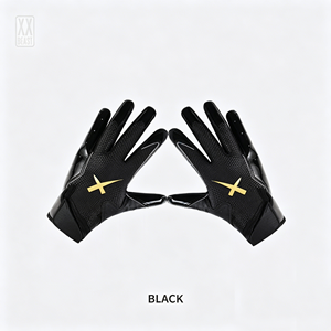 ถุงมือฟุตบอลอเมริกัน XXBEAST ปรับแต่งได้ วัสดุ PU นำเข้า ซิลิโคนกันลื่น แห้งเร็ว ออกแบบตามหลักสรีรศาสตร์ 6 ขนาดมาตรฐาน - Product Image 5