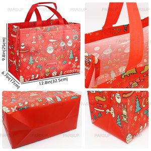 Custom Non-Woven Merry <strong>Christmas</strong> Shopping <strong>Bags</strong> Santa Claus Snowman Candy <strong>Gift</strong> Packaging Elegant <strong>Christmas</strong> Presents <strong>Gift</strong> <strong>Bag</strong> - Product Image 6