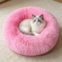 Lit pour chien et chat, solide, luxueux, moderne, forme élégante, amovible, lavable en machine, rembourrage en polyester durable, confortable, toutes saisons