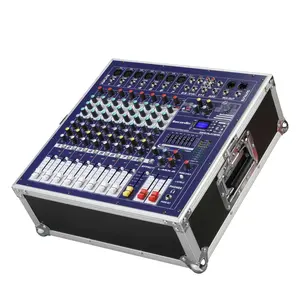 GAX-960E DJ Mixer 8 Channel USB Blueteeth Pencampuran Konsol Tinggi Power Audio Panggung 48V Phantom Power DSP Digital Efek