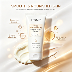 Crème anti-vergetures à étiquette privée 100% naturelle non irritante Crème hydratante anti-vergetures de <span class=keywords><strong>grossesse</strong></span> - Product Image 3
