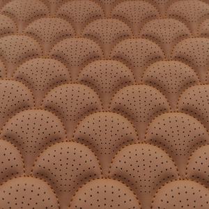 लक्जरी nappa अनाज pvc चमड़े की कस्टम कढ़ाई डिजाइन वाटरप्रूफ घर्षण-प्रतिरोधी मोटर वाहन सीट फर्नीचर - Product Image 6