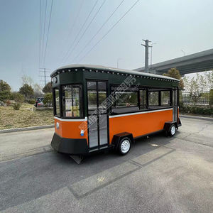 รถขายอาหารเคลื่อนที่อเนกประสงค์ปรับขนาดได้ พร้อมเตาอบพิซซ่าและเครื่องทอดแบบจุ่ม โครงสร้างสแตนเลส ดีไซน์ 4 ล้อ - Product Image 6