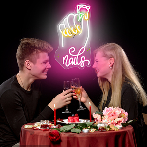 <b>LED</b> Neon <b>Light</b>, multi-color wall decor, <b>plug</b> powered, static display, ideal for bar decoration. - Product Image 3
