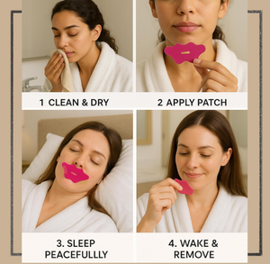 Top vente aide à la respiration nasale en forme de lèvre bouche bande aide au sommeil patchs corporels - Product Image 3