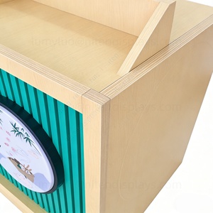 Mostrador de Exhibición Moderno de Madera para Tiendas Minoristas, Mueble de Recepción Personalizado, Puesto de Caja para Boutique - Product Image 5