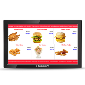 32 inch split screen LCD digital signage board burger chain digital display boards - Product Image 4