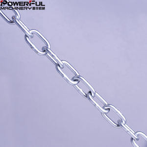 Aleación de hierro de alta prueba Carbono 1/4 "-1/2" Cadena soldada de carbono Chapado en zinc electrogalvanizado G30 Pulido - Product Image 4
