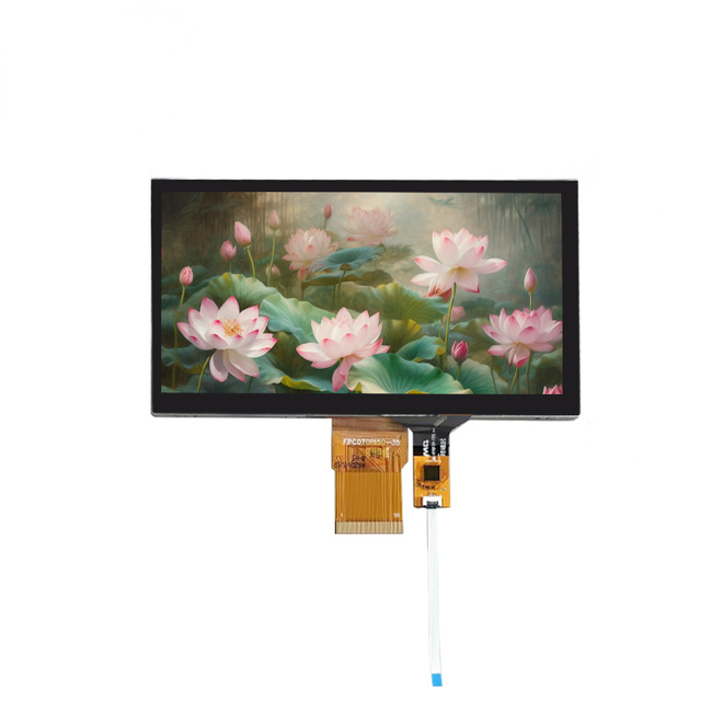 7-inch LCD Liquid Crystal Display, 1024*600 RGB 50-pin IPS Single-IC Capacitive Touch Screen