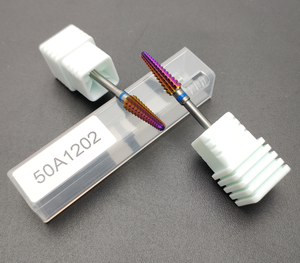 Brocas de Carburo de Tungsteno Profesionales de Alta Calidad, Tipo <span class=keywords><strong>Tornado</strong></span> M, Color Morado, Personalizables con Logotipo - Product Image 5